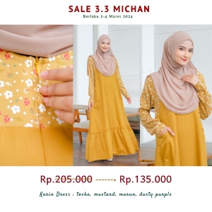 Karin Dress Mustard
