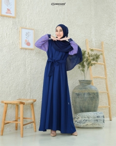 Dhira Dress Navy