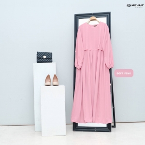 Keira Dress Soft Pink