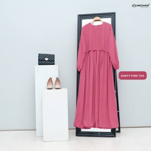 Keira Dress Dustypink Tua