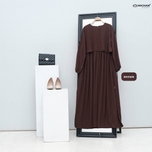 Keira Dress Brown