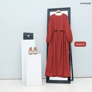 Keira Dress Teracota