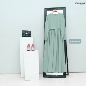 Keira Dress Soft Green