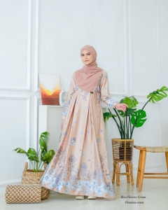 Biya Flowery Dress CREAM